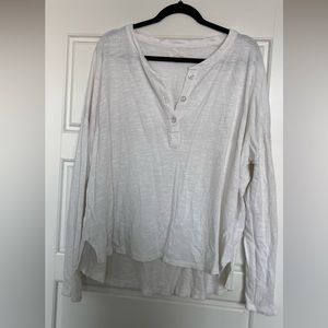 Lou and grey long sleeve Henley